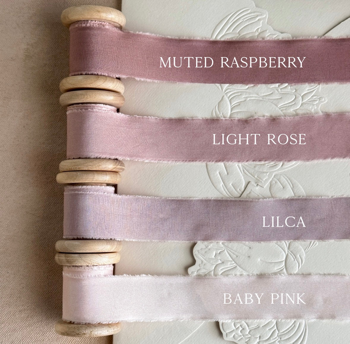 Handwritten Silk Ribbon