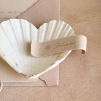 Heart Shell Love Note