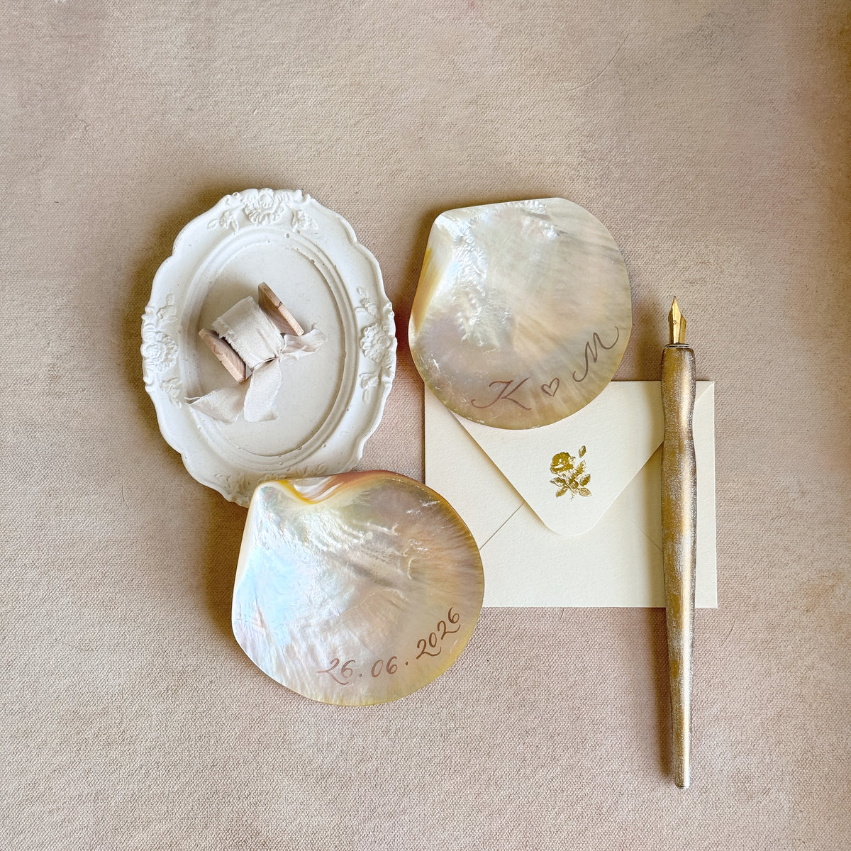 Pearl White Shells