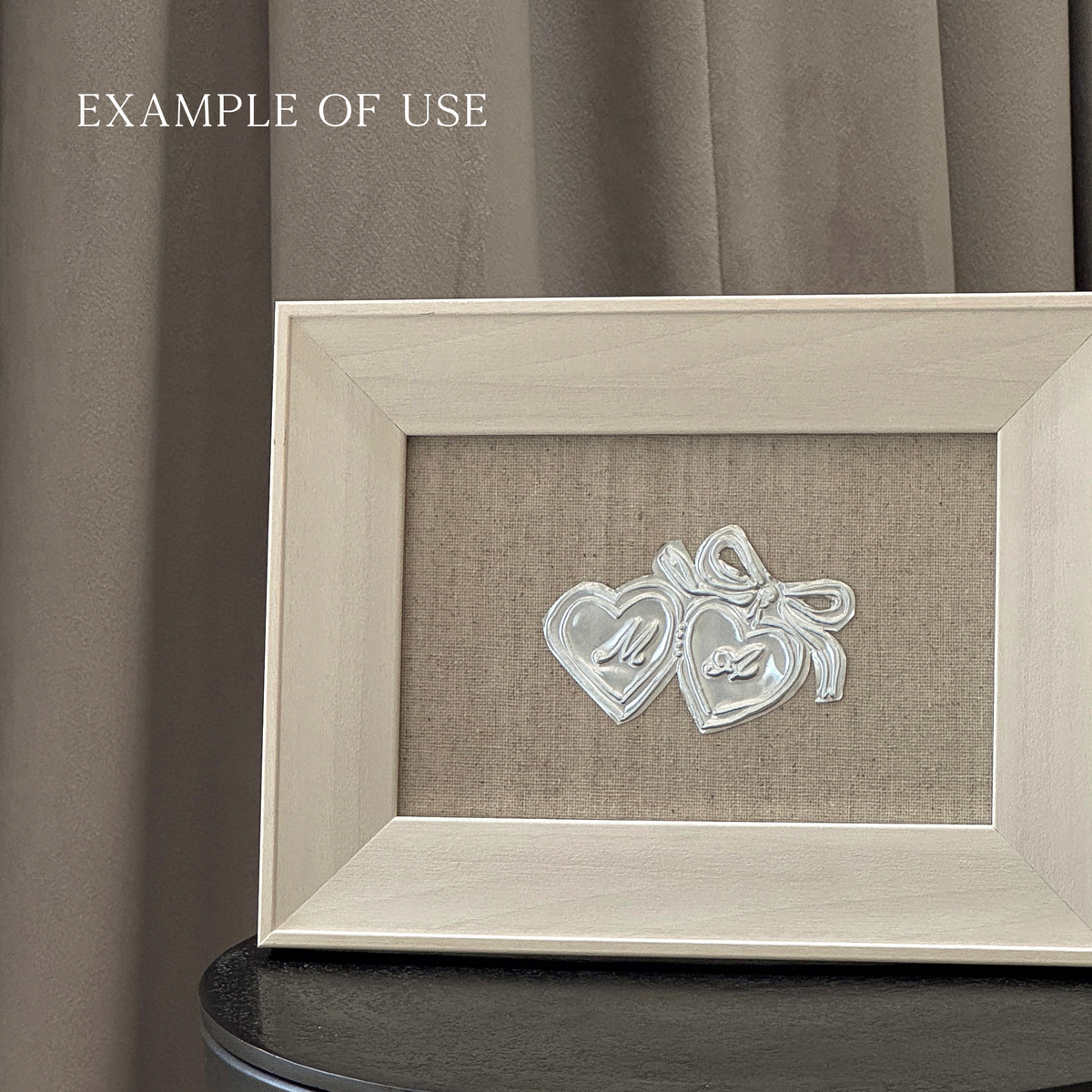 Embossed Foil Letters