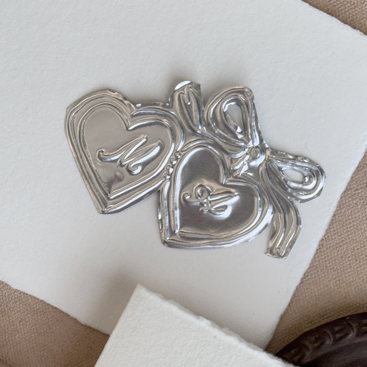 Embossed Foil Letters
