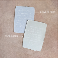 The Petite Letter (Pastels)