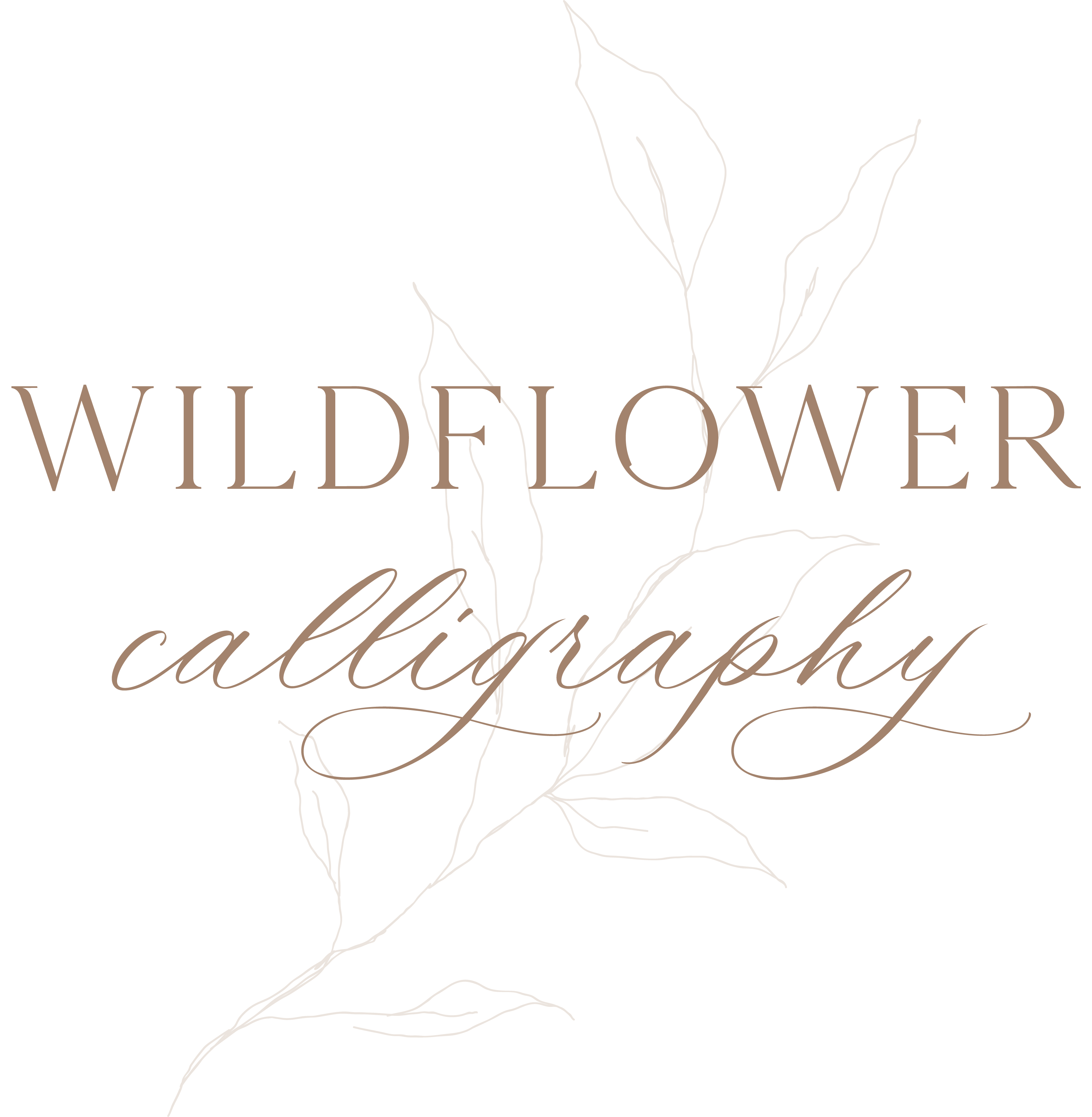 Beginning Calligraphy • July 15 - 4:00-5:30pm — Wildflower Art Studio