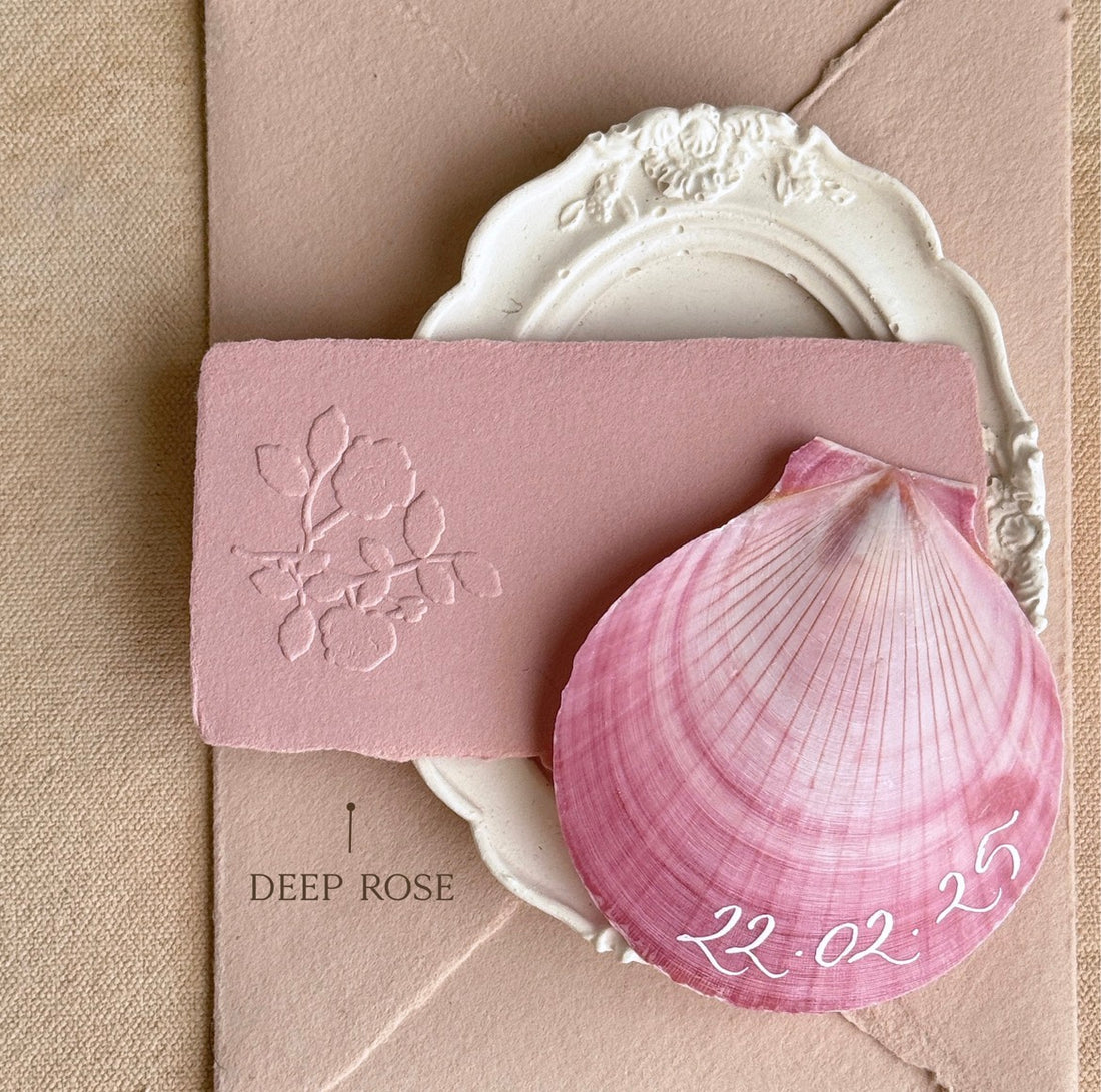 Embossed Place Card