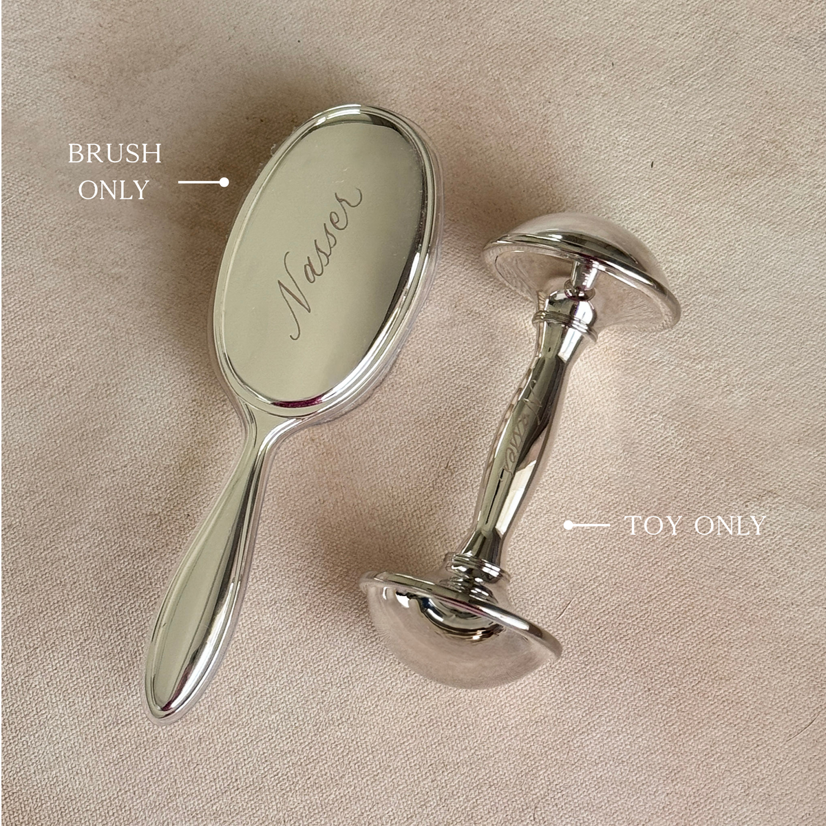Engraved Baby Brush