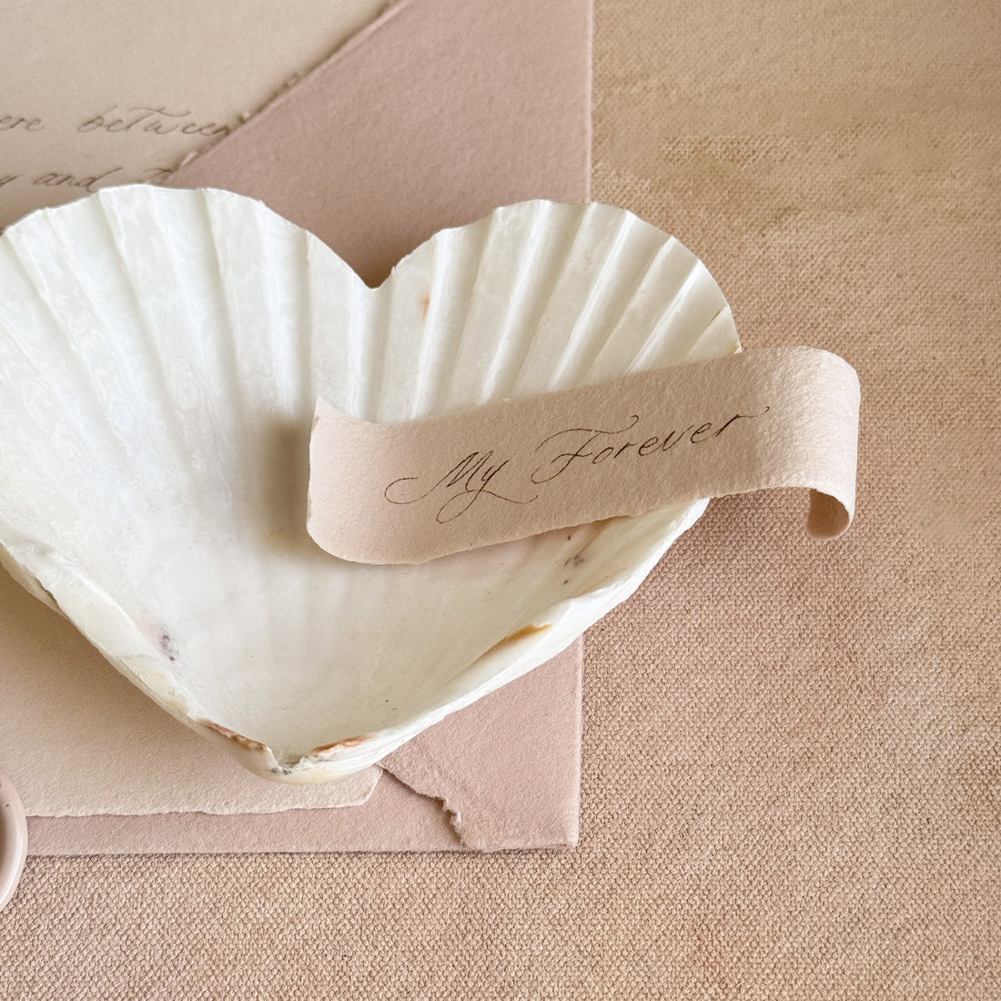 Heart Shell Love Note