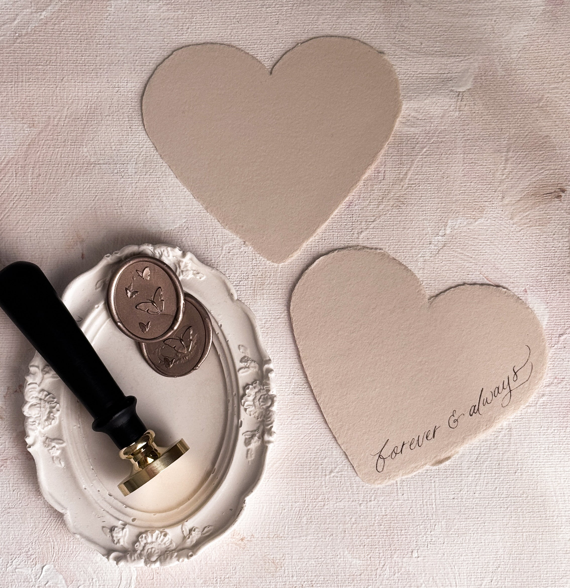 Heart Shaped Cotton Paper