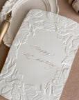 Floral Embossed Card