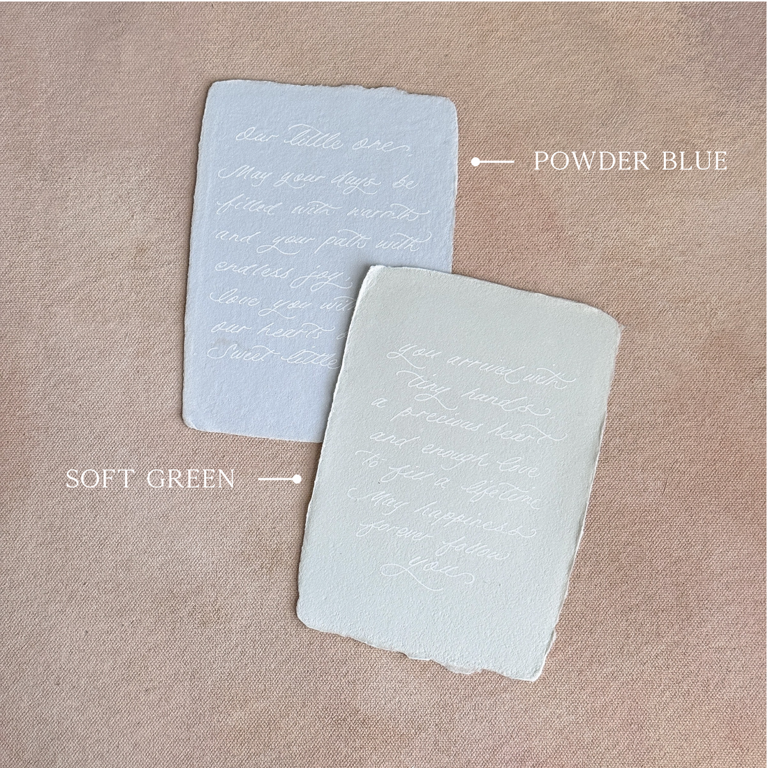 The Petite Letter (Pastels)